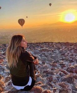 GLOBOS AEROSTÁTICOS EN LA ZONA ARQUEOLÓGICA DE TEOTIHUACAN